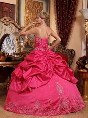 Special Price Quinceanera Dress Deep Rose Pink In CT