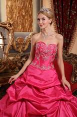 Special Price Quinceanera Dress Deep Rose Pink In CT