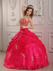 Fuchsia Strapless Quinceanera Ball Gown Under 200 In Texas