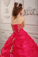 Fuchsia Strapless Quinceanera Ball Gown Under 200 In Texas