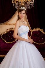 Sweetheart White Floor Length Prom Party Quinceanera Dress