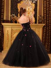 Strapless Black Popular Prom Ball Gown For Sale On Internet