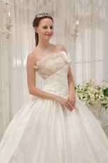 Wholesale Strapless White Bar Mitzvah Quinceanera Dress