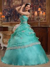 Top Designer Lists For Turquoise Quinceanera Ball Gown