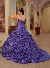 Shopping Online Strapless Purple Quinceanera Dress For La