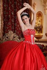 Embroidered Strapless Designer Puffy Quinceanera Party Outfits