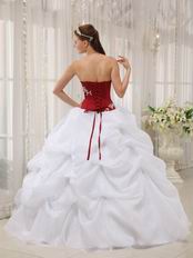 White Organza Floor Length Young Girl Birthday Dress