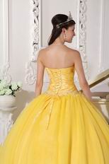 Featured Dama Yellow Quinceanera Ball Dress In Tennessee