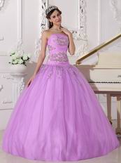 New Style Lilac Trimed Prom Quinceanera Dress UK
