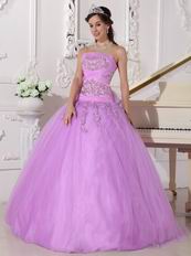 New Style Lilac Trimed Prom Quinceanera Dress UK