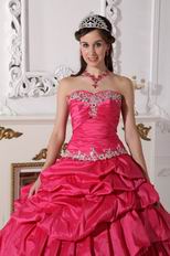 New Style Rose Pink Two Pieces Detachable Quinceanera Gown