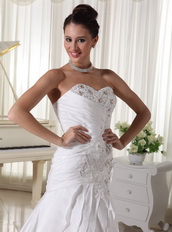 Designer Bridal Dresses Ready To Wear With Mermaid Layers Skirt Low Price