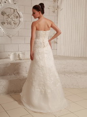 Lace and Organza Wedding Dress Manufacturer For Custom Made Low Price