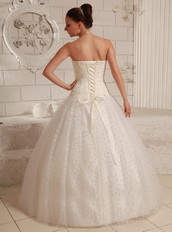 Ball Gown Wedding Dress Floor-length Puffy Skirt With Appliques Low Price