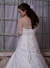 Embroidery Strapless Gorgeous Wedding Dress Designer Your Own Low Price