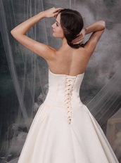 Chapel Train Champagne Winter Wedding Dress With Jacket Low Price
