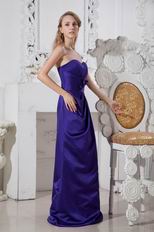 Low Price Sweetheart Purple Stain Long Evening Dress