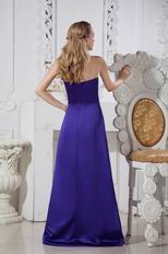 Low Price Sweetheart Purple Stain Long Evening Dress