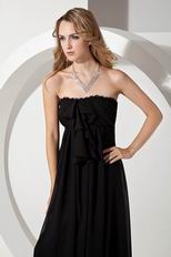 Discount Strapless Girls Prefer Black Evening Gown Dress