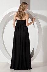 Discount Strapless Girls Prefer Black Evening Gown Dress