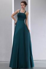 Decent Straps Strong Blue Women Evening Dresses