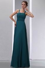 Decent Straps Strong Blue Women Evening Dresses