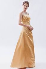 Beautiful Floor Length Jasmine Golden Formal Ocassion Dress