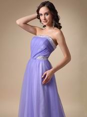 Lavender Top Designer Lists Strapless Prom Dress In Utah