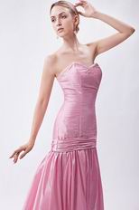 Cute Sweetheart Pink Taffeta Wholesale Prom Dress China