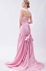 Cute Sweetheart Pink Taffeta Wholesale Prom Dress China