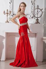 Custom Made Sweetheart Scarlet Long Prom Dress Discount For 2019