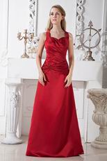 Halter Sweetheart Long Wine Red Stain Celebrity Prom Dresses