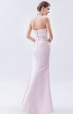 Pretty Sweetheart Sheath Silhouette Misty Rose Prom Dress Petite