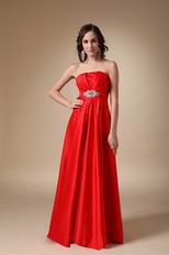 Best Deals Scaret Strapless Floor-length Prom Dress UK