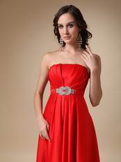 Best Deals Scaret Strapless Floor-length Prom Dress UK