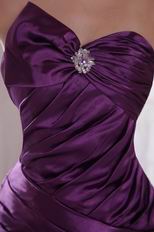 Sweetheart Neckline Purple Crazy Prom Dresses Stores