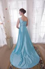 Sky Blue Taffeta Best Seller Prom Dresses Online