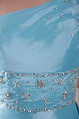 Sky Blue Taffeta Best Seller Prom Dresses Online