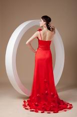 Featured 2014 Top 10 One Shoulder Scarlet Prom Dress Online