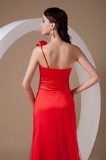 Featured 2014 Top 10 One Shoulder Scarlet Prom Dress Online