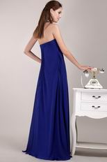 Sweetheart Floor Length Elegant Royal Blue Prom Dress Discount