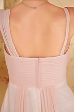 Straps Sweetheart Baby Pink Prom Dresses By 2014 Designers