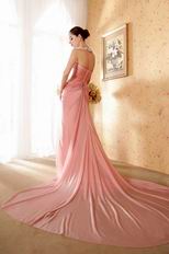 Watermelon Chiffon Prom Dresses 2014 New Prom Dress Style