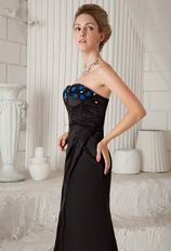 Ankle Length Skirt Cheap La Femme Prom Dresses Black
