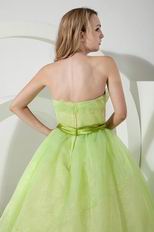 Contrast Color Fading Green Quinceanera Dress Like A Princess