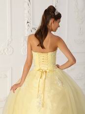 Daffodil Sweetheart 2014 Top Designer Quinceanera Dress