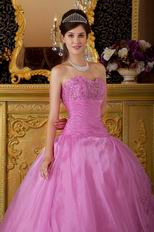 Sweetheart Lilac Quinceanera Dress With Embroidery