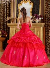 Inexpensive Floor Length Fuchsia Pretty Quinceanera Dress