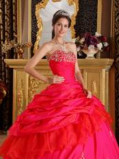 Inexpensive Floor Length Fuchsia Pretty Quinceanera Dress