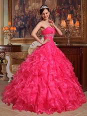 Cascade Skirt Allure Quinceanera Gown Cheap For 2014